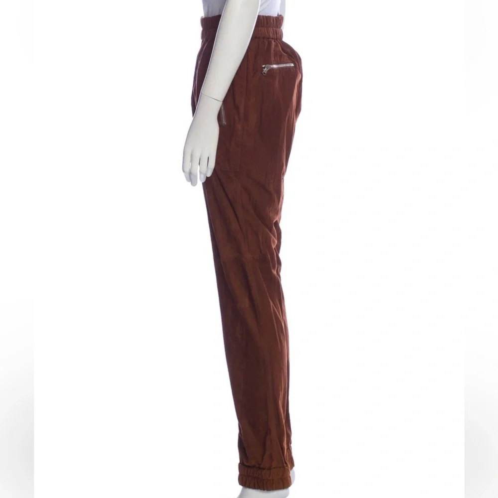 Michael Kors Brown Leather Pants
